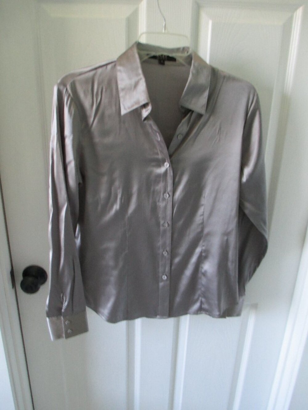 Alex Marie silver/grey silk shirt